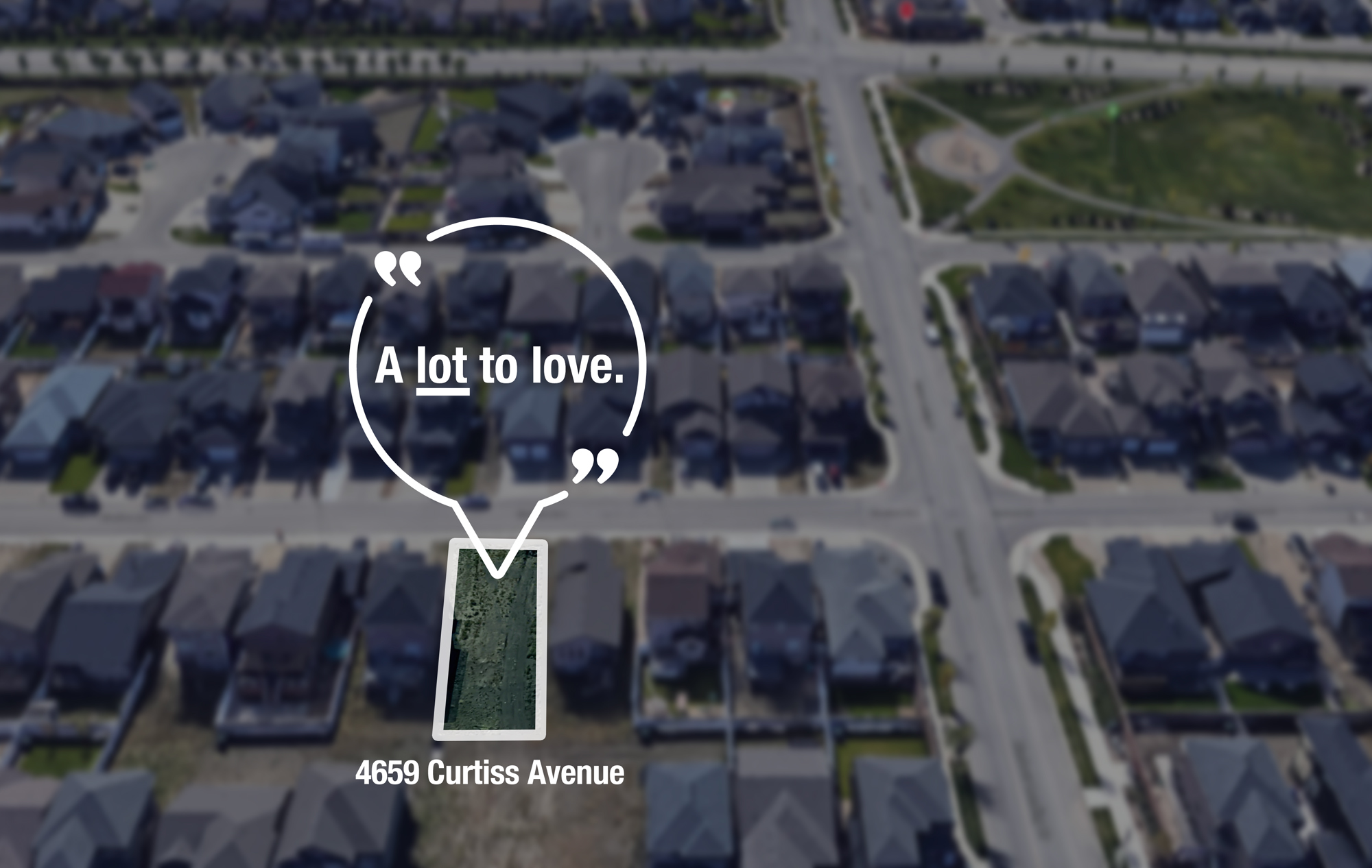 New handpicked lot (4659 Curtiss Ave) in Harbour Landing.